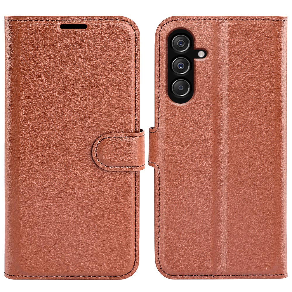 For Samsung Galaxy F34 5G M34 5G Phone Case Anti-Scratch Stand PU Leather Wallet Litchi Texture Protective Cover For Samsung Galaxy F34 5G M34 5G Phone Case Anti-Scratch Stand PU Leather Wallet Litchi Texture Protective Cover